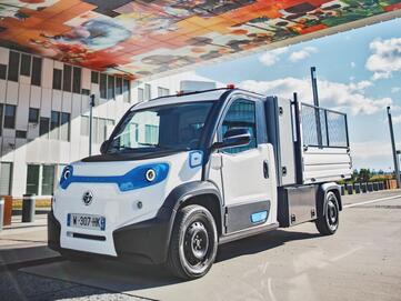 Goupil G6 emissionsfrei und nachhaltig mit einer Reichweiter bis zu 150 km. | © Goupil