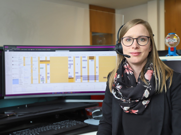 Stangl Kundendienst Mitarbeiterin Eva Lugstein