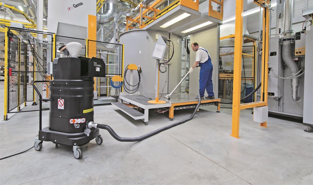 Drehstrom-Industriesauger Ruwac R01-R-Serie von Stangl | © Ruwac Industriesauger GmbH.