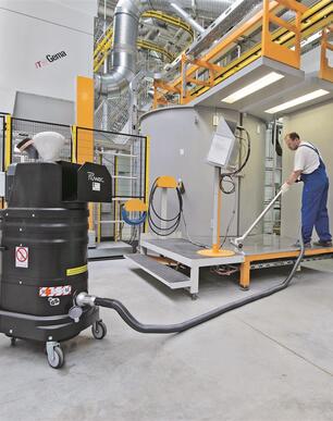 Drehstrom-Industriesauger Ruwac R01-R-Serie von Stangl | © Ruwac Industriesauger GmbH.