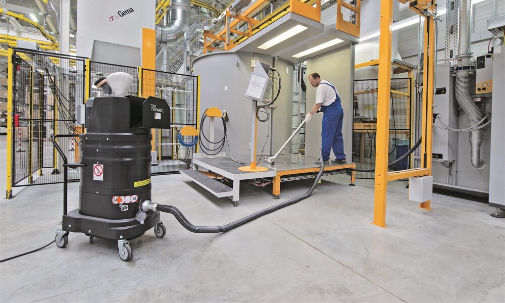 Drehstrom-Industriesauger Ruwac R01-R-Serie von Stangl | © Ruwac Industriesauger GmbH.