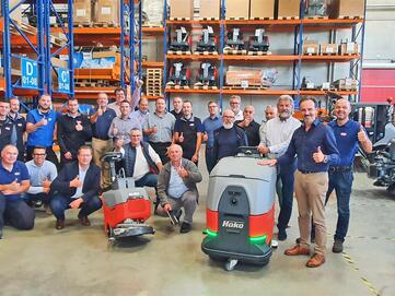 Verkaufsmannschaft Stangl Reinigungstechnik