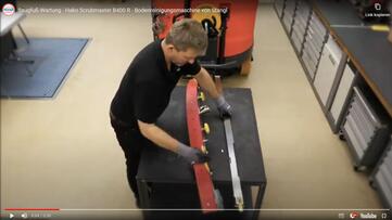 Vorschaubild Video Hako Scrubmaster B400-R von Stangl zur Saugfußwartung