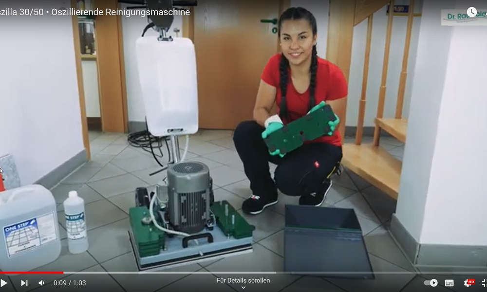 Oszilla 30/50 oszillierende Reinigungsmaschine von Stangl 