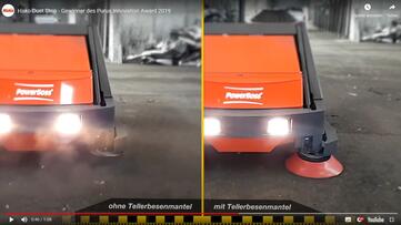 Vorschaubild zum Video Hako DustStop Vergleich mit und ohne Tellebesenmantel