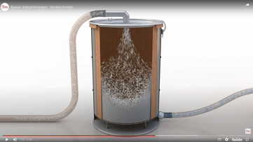 Vorschaubild zum Video Ruwac Industriesauger Vorabscheider