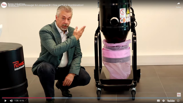 Vorschaubild zum Video Ruwac Industriesauger und Longopac eine perfekte Kombination