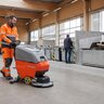 Hako Bodenreinigungsmaschine für Recyclingbetrieber von Stangl