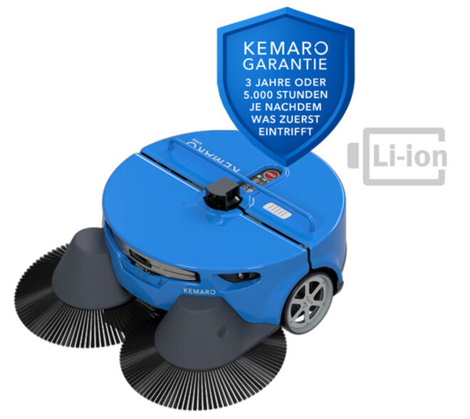 Autonome Kehrsaugmaschine Kemaro K900 von Stangl