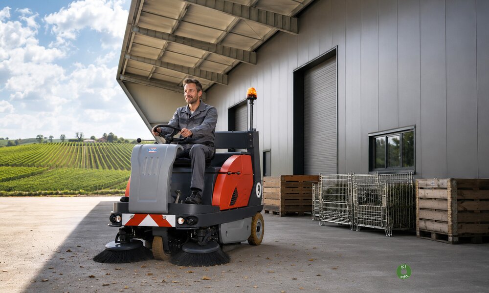 Kehrmaschinen für Winzer und Weingüter von Stangl