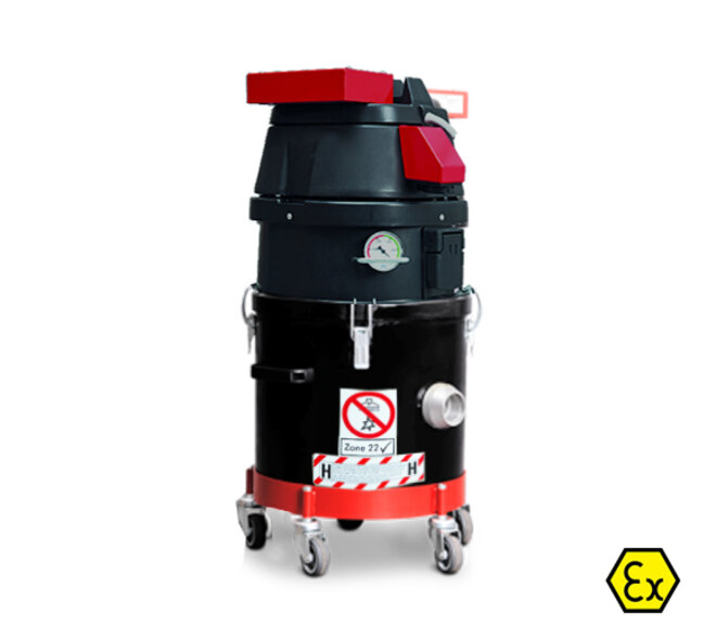 Ruwac Industriesauger Zone 22 von Stangl mit Einschaltautomatik