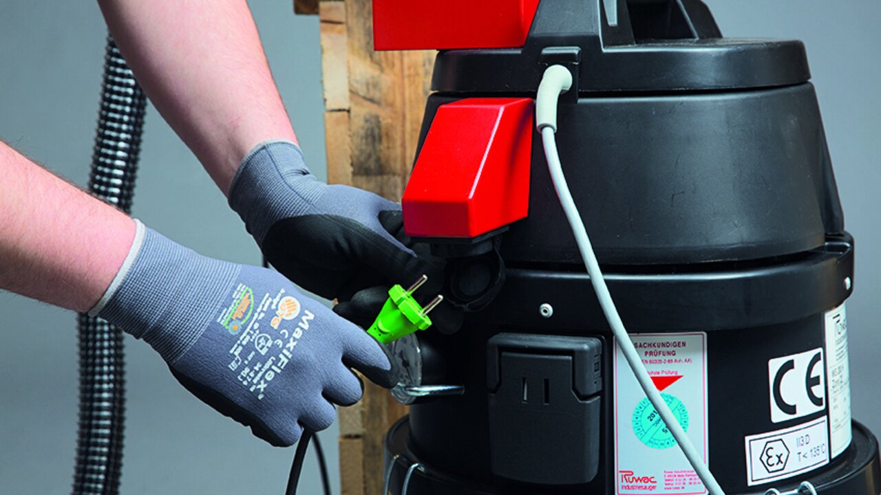 Einschaltautomatik für Ruwac Industriesauger mit Steckdose