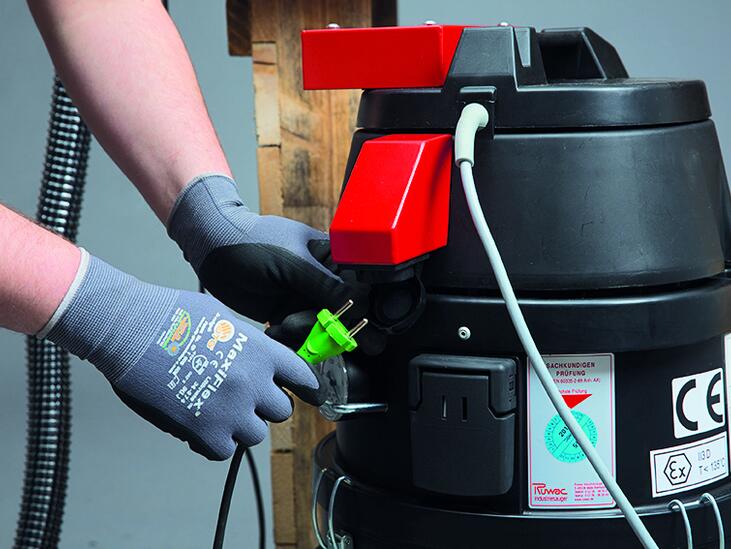 Einschaltautomatik für Ruwac Industriesauger mit Steckdose