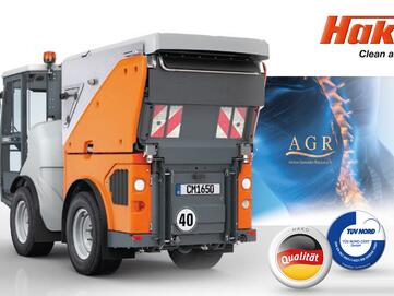 Ergonomisch-zertifiziert Hako Citymaster 1650 von Stangl