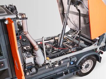 Hako Citymaster mit Motor nach Euro 6 Abgasnorm zertifiziert