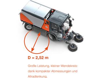 enger Wenderadius der Hako Citymaster 2250 von Stangl