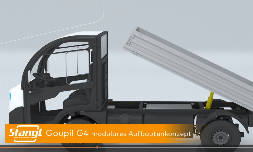 Video zum modularen Aufbautenkonzept des Goupil G4 von Stangl