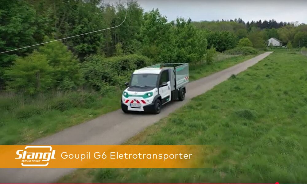 Praxisbericht Elektrotransporter Goupil G6 bei der Abfallwirtschaft und Stadtreinigung in Freiburg