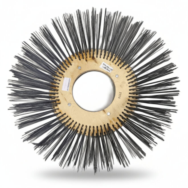 Stangl Tellerbesen Gusstahl-Flachdraht Beborstung 900mm Hako