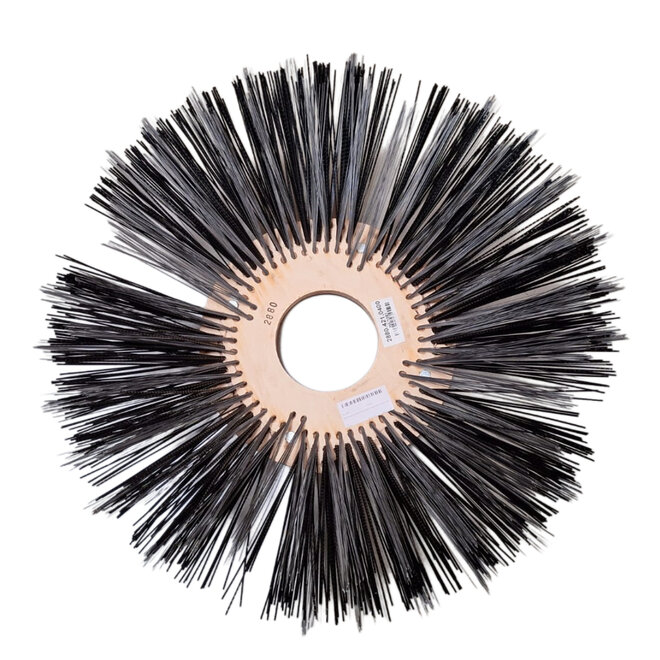 Stangl Tellerbesen DN 400mm Kunststoff-Stahlflachdraht gemischt Kehrbreite DN 750mm,PP 1,6x2,4 Hako