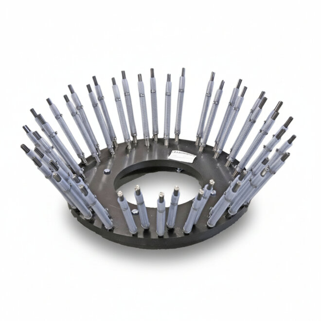 Stangl Wildkrautbesen DM 900mm "verstärkt"  44 Bündel Hülse und Klemme Hako