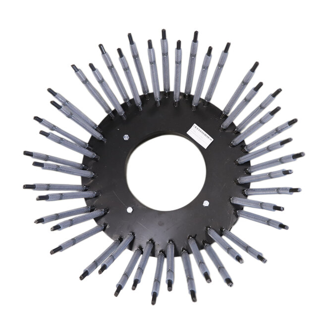 Stangl Wildkrautbesen DM 900mm "verstärkt"  44 Bündel Hülse und Klemme Hako