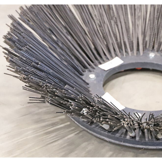 Stangl Wildkrautbesen DM 900mm leicht gebündelt 1 St. Federstahl mit Kunststoffteller Hako