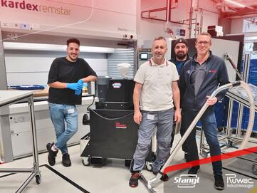 neuer Ruwac Industriesauger von Stangl für Bosch Hallein