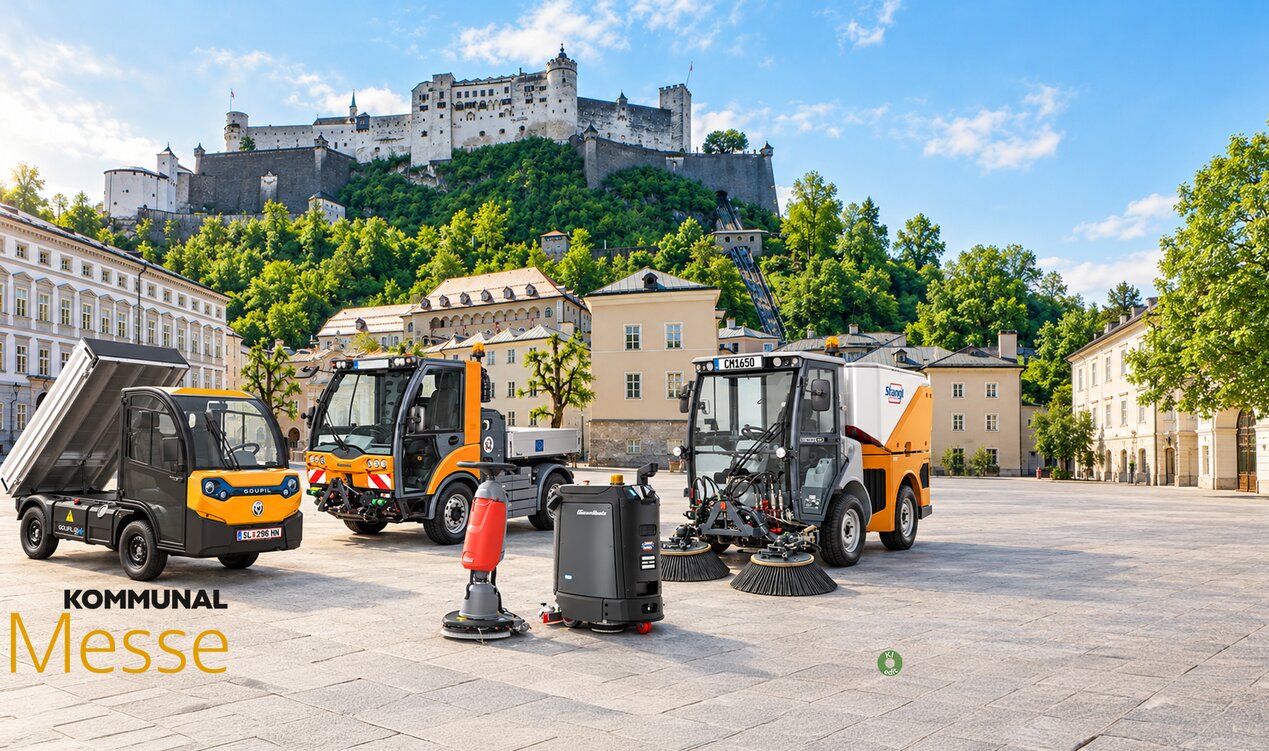 Kommunalmesse Salzburg 2026 Stangl Reinigungstechnik