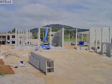 Stangl baut neues Logistik- und Werkstättenzentrum Baufortschritt