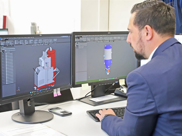maßgeschneiderte Sauganlagen, Industriesauger, Entstauber und Absauganlagen mit Rohrleitung von Stangl