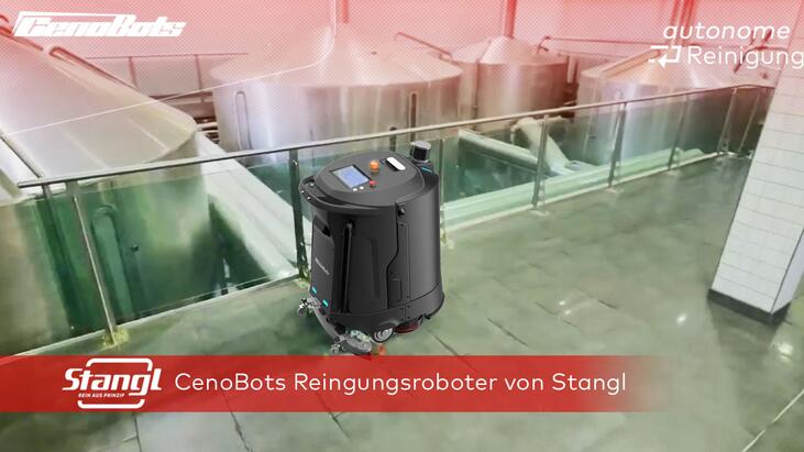 CenoBots autonome Reinigungsmaschinen und Reinigungsroboter von Stangl reinigt zuverlässig auch in Lebensmittelbereichen