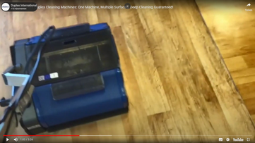 Vorschaubild zum Video Reinigen von Hartböden, Teppichböden, Fliesenböden sowie unebenen Flächen und Fugen mit der Duplex 420 Steam mit Dampffunktion