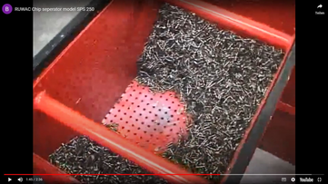 Vorschaubild Video Spänesauger Ruwac R11 im Einsatz