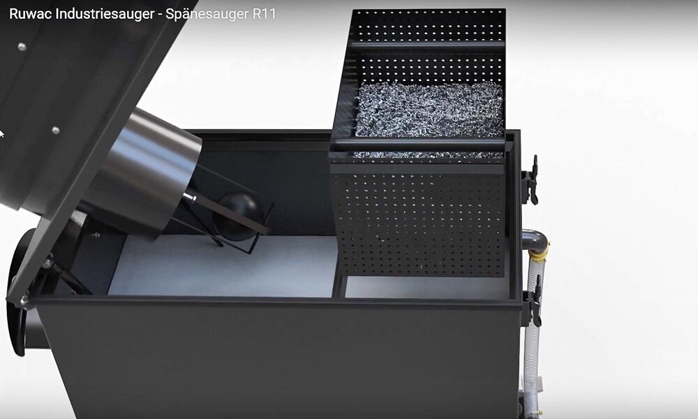 Vorschau zum Video Ruwac Industriesauger R11