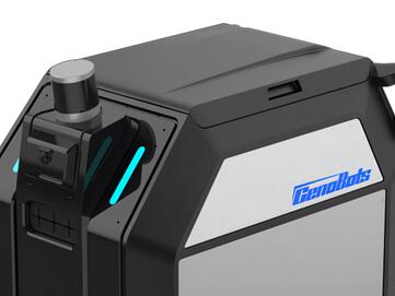 Der 3D LiDAR Sensor des Cenobots L50 von Stangl ermöglicht die hochpräzise Erfassung der Umgebung. 