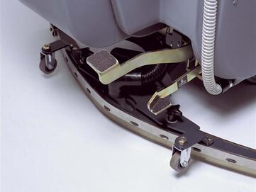 Innovativer Saugfuß der Bodenreinigungsmaschine Hako Scrubmaster B70 von Stangl