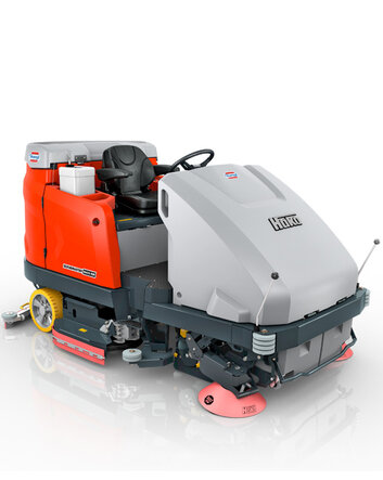 Industrielle Bodenreinigungsmaschine Hako Scrubmaster B400-RM von Stangl