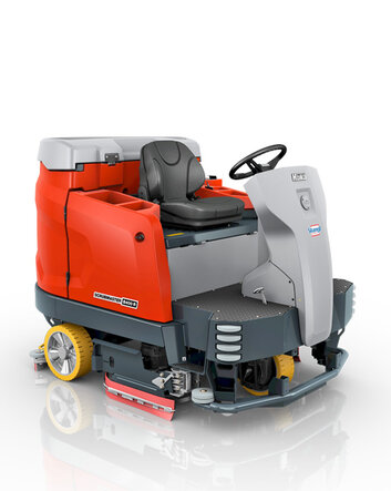 Profi-Bodenreinigungsmaschine Hako Scrubmaster B400R von Stangl