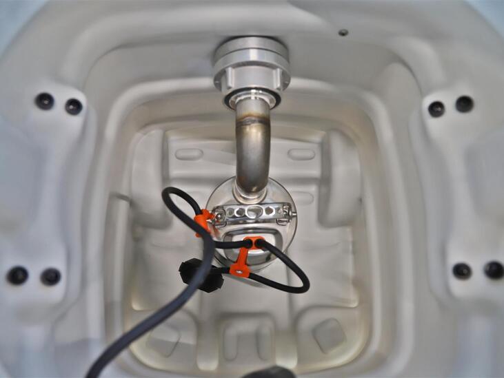 herausnehmbare Tauchpumpe des StaVac 423 Pump-Eco Wasser-Pumpsauger von Stangl 