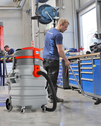 Leistungsstarker Nass-/Trockensauger für gewerbliche Anwendungen StaVac 90 Profi von Stangl