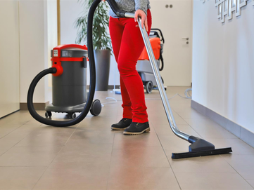 Stangl Kesselsauger mit Kunststoff-Behälter für tägliche Unterhaltsreinigung