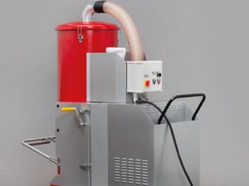 Industriesauger Ruwac DA 5 von Stangl mit Staplertaschen zum Transport