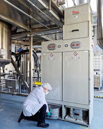 Entstauber Ruwac DS6 von Stangl geeignet, Schwebstaub direkt an der Entstehungsstelle abzusaugen