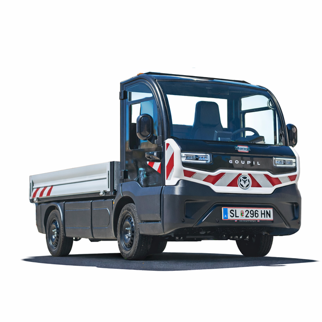 Elektrotransporter Goupil G4+ Ansicht vorne von Stangl