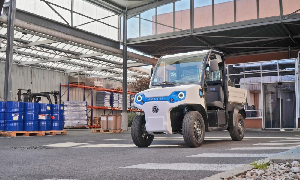 E-Transporter Goupil mit vielseitigen Aufbauten für Logistik, Service, Events und Entsorgung. | © Goupil