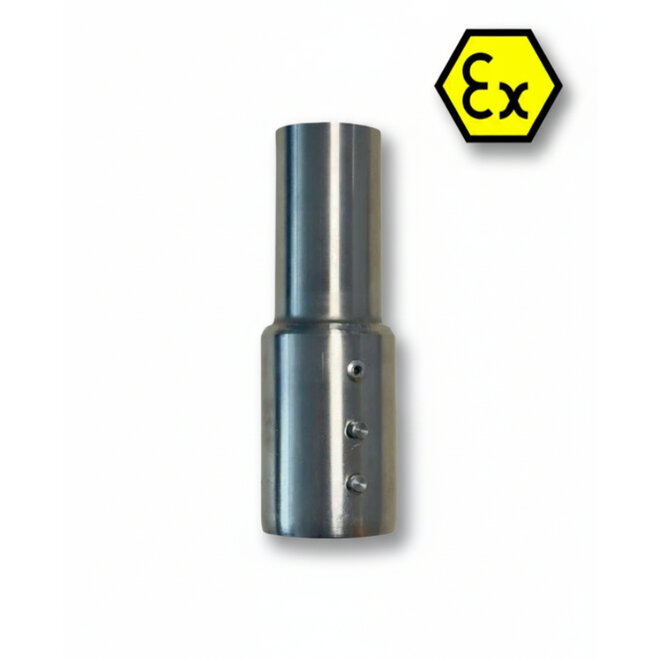 Stangl Schlauchanschluß Ø 50/38mm Edelstahl 50mm mit Druckpin