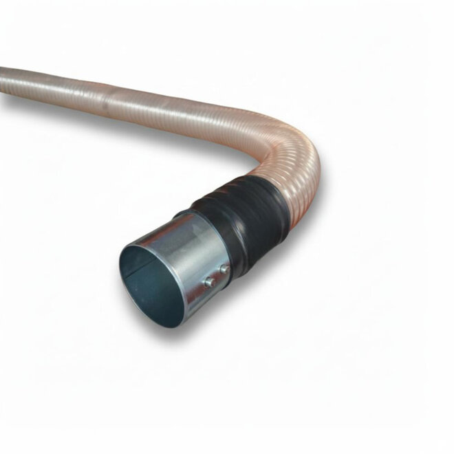 Stangl Industrie Schlauch 8m Ø 70mm öl-benzinfest, schwere Ausführung mit Ruwac Anschlüsse