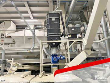 Saatbau Linz hat für den Standort Pöttelsdorf eine neue stationäre Ruwac Sauganlage von Stangl in Betrieb genommen