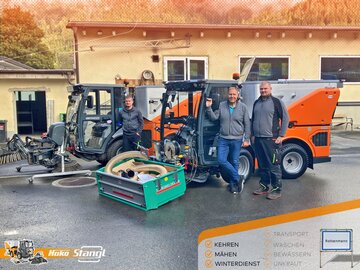 Citymaster Kommunalmaschinen von Stangl an Stadtegemeinde Rottenmann übergeben
